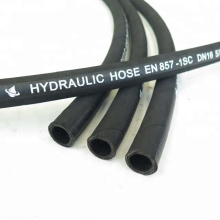 DIN EN857 1SC 2SC Standard Wrapped Flexible And Soft Hydraulic Rubber High Temperature Hoses